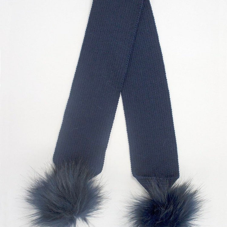Picture of 4544- NAVY ONE SIZE  UNISEX CHILDRENS SCARF- NAVY